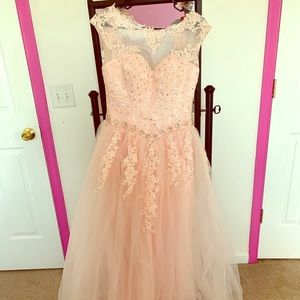 Pink Sweet 15/16 dress.. used once